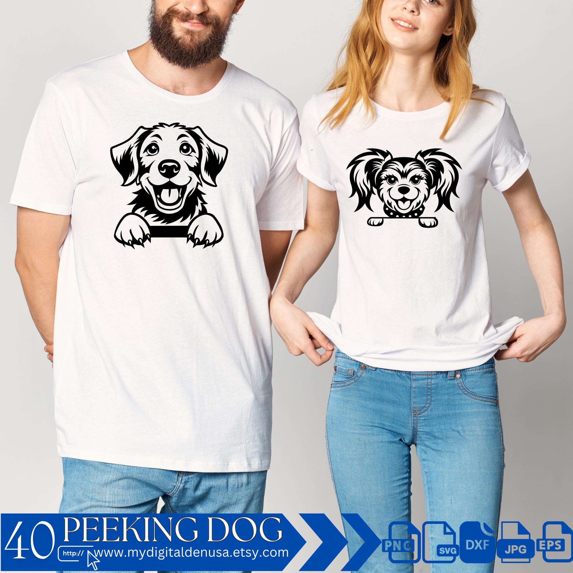 Dog Heads SVG Bundle File, All Breeds Collection, Dog Clipart for ...