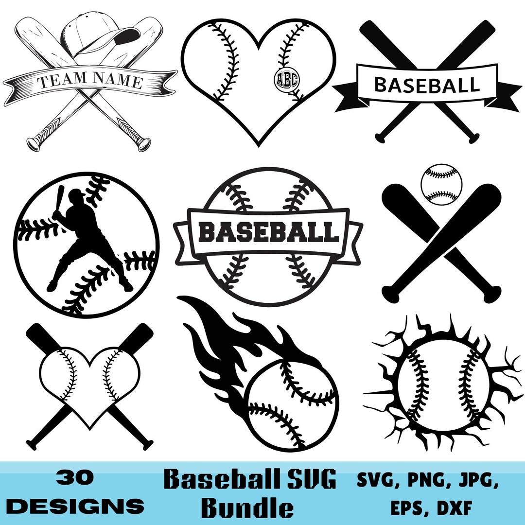 Baseball Svg Bundle, Baseball Quotes Svg, Baseball Font Svg, Baseball ...