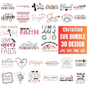 Boho elegantes ChristianSvpng-Bundle, Bibel-Vers-Svg, Schrift-Svg, Ärmel-Shirt-Design, Gott Jesus-Svg, Psalm-Svg, Liebe Glaube religiös