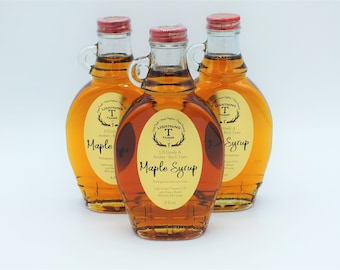 Sugar Maple Syrup - Artisanal - Amber - Rich Taste