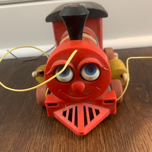 USAビンテージ　フィッシャープライス　汽車　1963年製　ハッフィー・パフィー 1963 Fisher Price - Etsy Canada