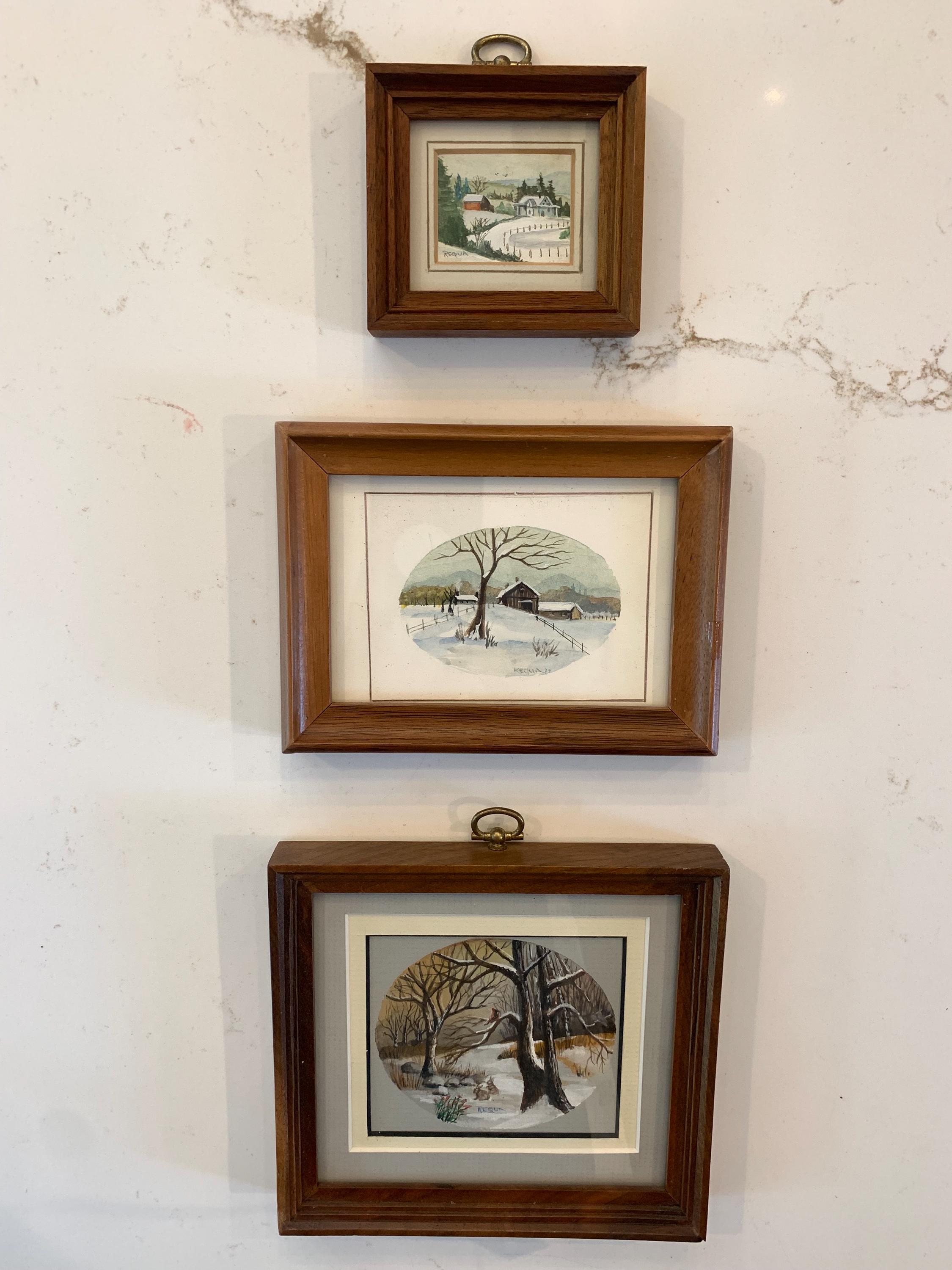 Wooden Picture Frame Vintage 50s - Etsy