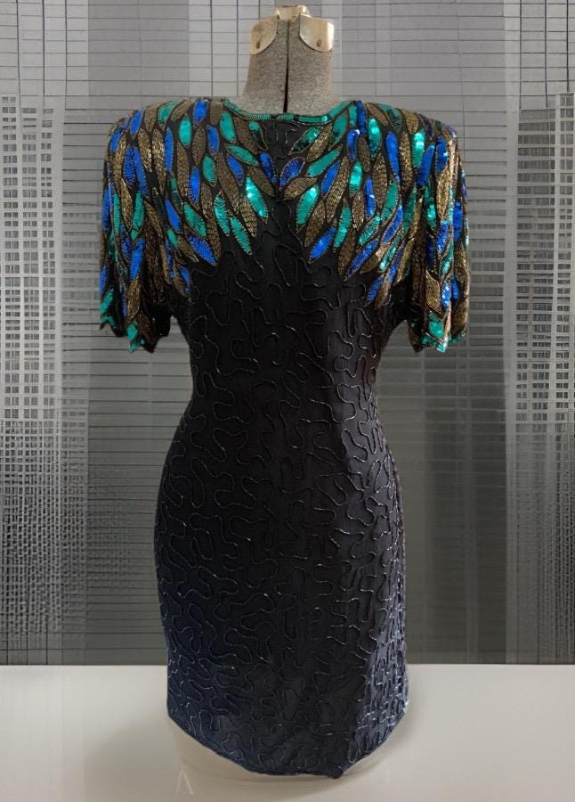 Petite Sequin Dress - Etsy