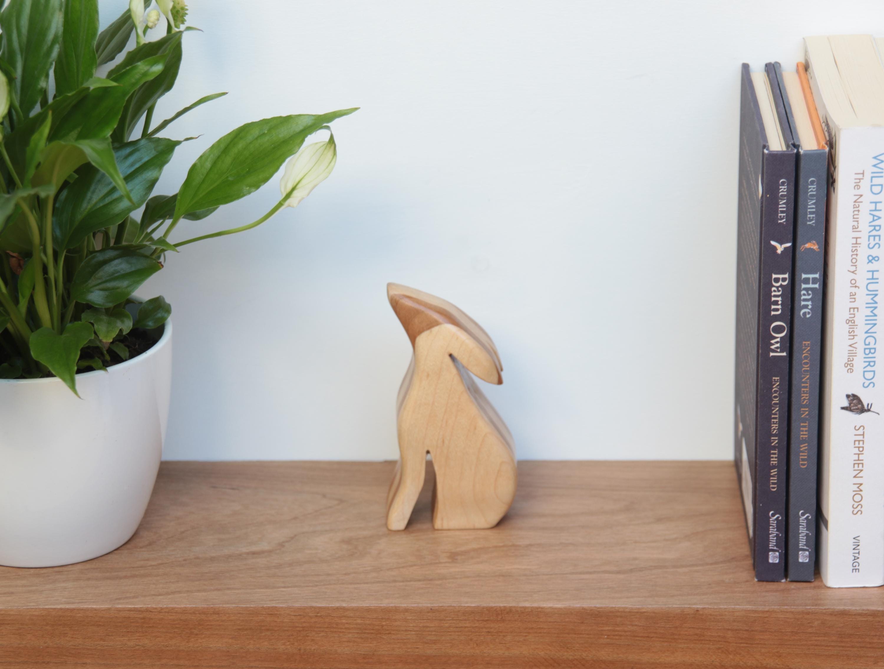 Nuova Lepre In Legno Casa Appesa Targa Regalo Sentimento 4 - Foto 9