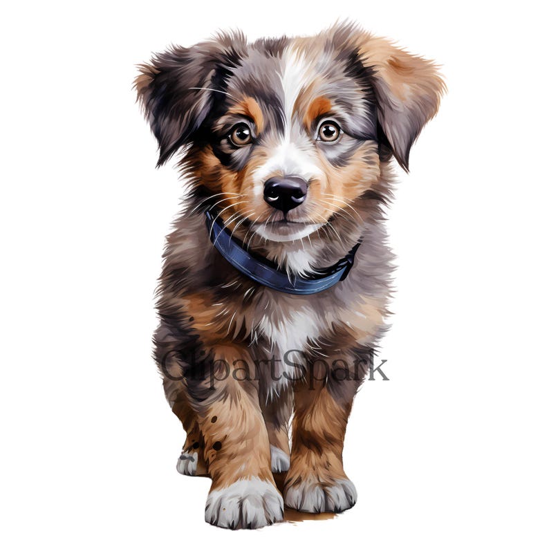 Australian Shepherd Clipart Collection 80 High-resolution Pngs Cute Dog ...
