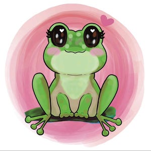 Sticker grenouille poco