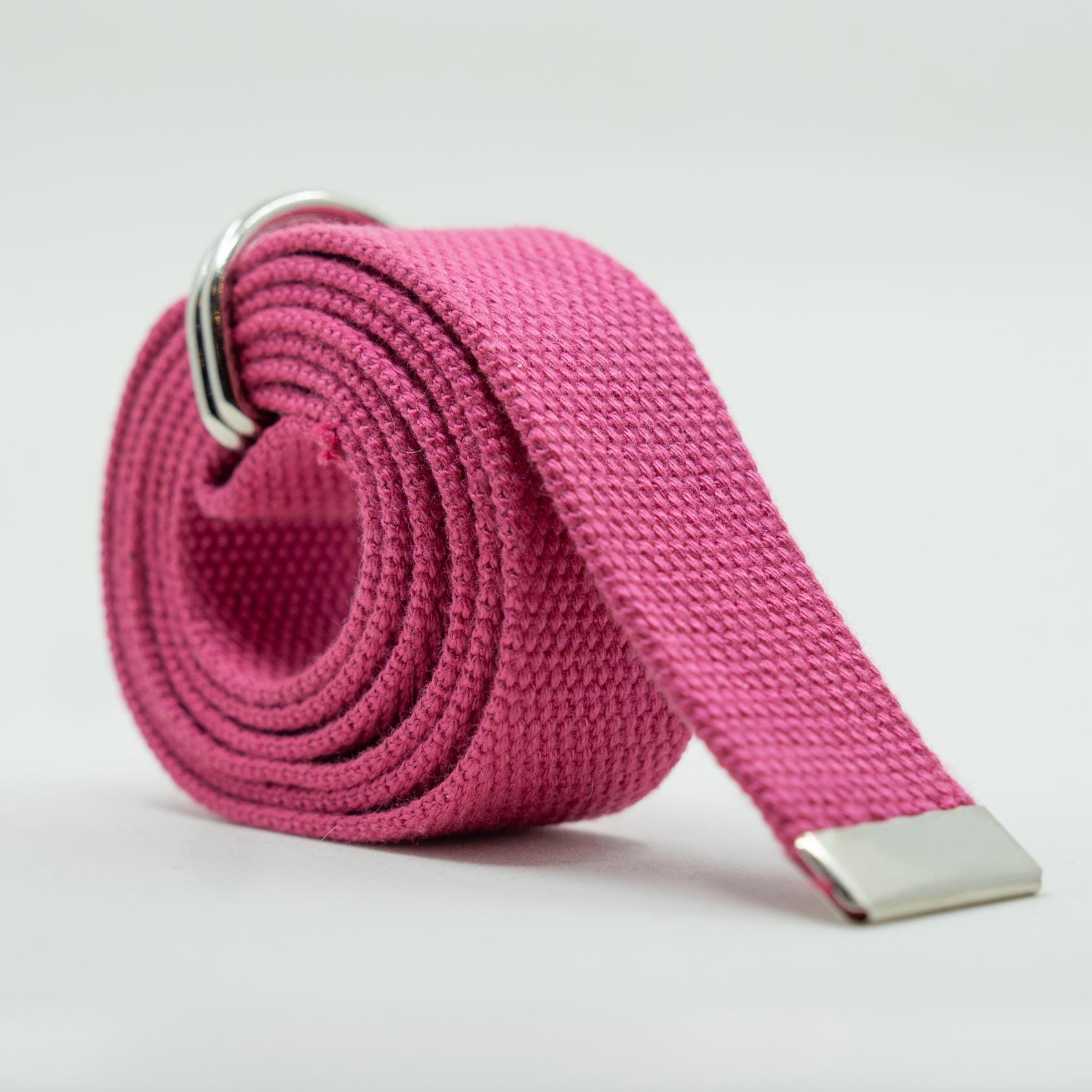 Courama Magenta Fuchsia Leather Belt Gold Statement Buckle Brazil Size M 38in Gucci Plutone Calfskin 37mm GG Marmont Reversible Belt 95 38  main image 4