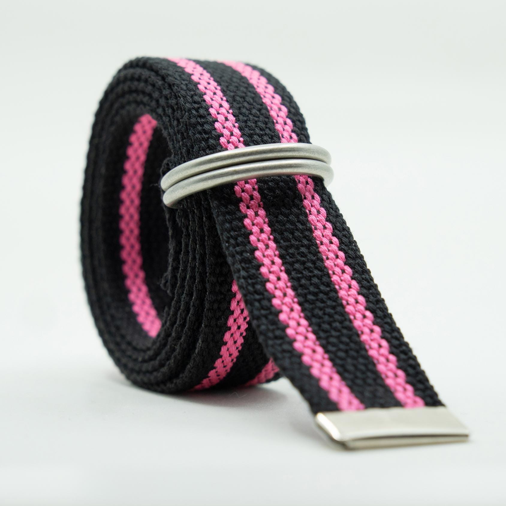Pink D Ring Belt - Etsy display picture 3