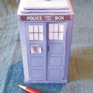 Police Call Box - Printable Instant Download - Etsy