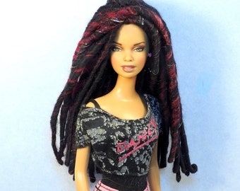 black ken doll with dreads