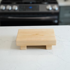 Rustic Poplar Wood Riser | Farmhouse Style Riser | Plant Stand | Wooden ...