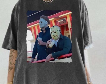 Vintage Michael Myers Shirt, Waiting For Halloween Shirt, Friday 13th Sweatshirt, Horror Movie Shirt, Horror Movie Sweatshirt