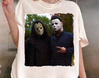 90s Horror Movie Halloween Shirt, Michael Myers Shirt, Friday 13th TShirt, Horror Movie Shirt, Meme Halloween Shirt, Jason Halloween