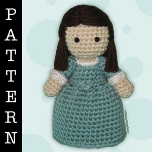 Crochet Pattern - Amigurumi Eliza Doll