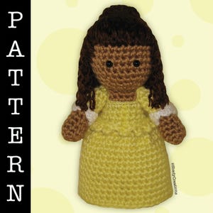 Crochet Pattern - Amigurumi Peggy Doll