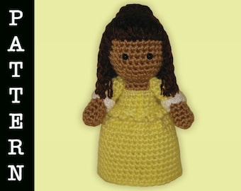 Crochet Pattern - Amigurumi Peggy Doll