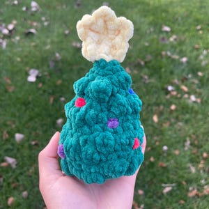 Mini árbol de Navidad, decoración navideña hecha a mano, lindo adorno en tamaño mini, idea de regalo navideño