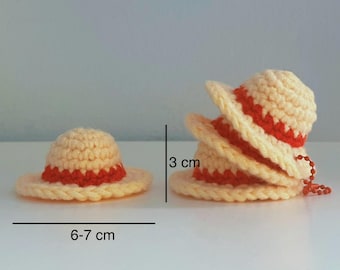 かぎ針編み ワンピース 麦わら帽子 バッグチャーム おもちゃ キー