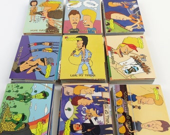 Beavis and Butthead Trading Cards Lot - 1994 Fleer and MTV - 340+ cards