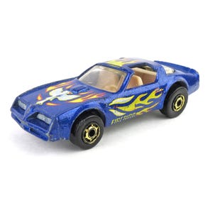 Hot Wheels Vintage 1977 Hot Bird Trans Am - Noir, échelle 1/64, Avec Carte D'origine