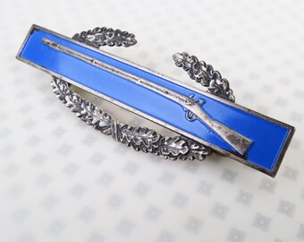 ★貴重　珍品　ビンテージ　vintage US ARMY 旗　クロス　ミリタリー Vintage Sterling Silver US Army Combat Infantry Badge - 3