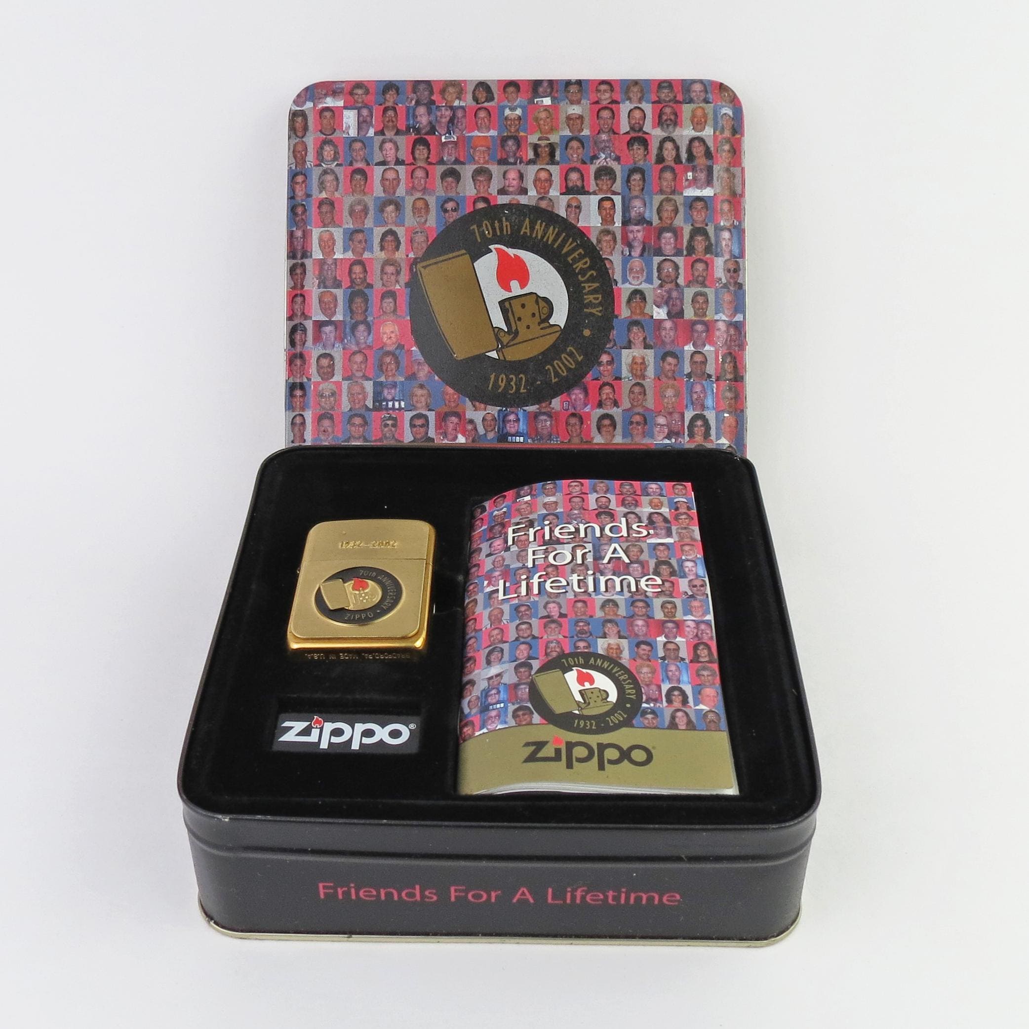 Zippo 70th Anniversary Collectors Set in Original Case With