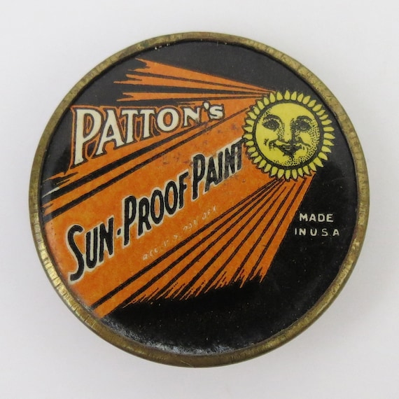 1917 Patton's Sun Proof Paint Advertising vintage 