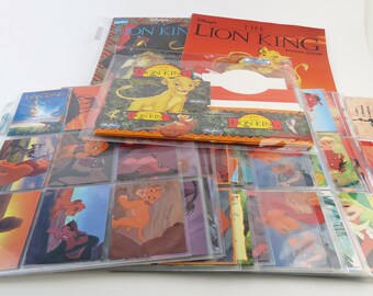 Disney's Lion King Trading Cards - Instant Collection - Ephemera - Comic - Sticker Album - by Skybox