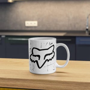 fox racing mug, Motocross mug, MX gift, Motorcycle mug