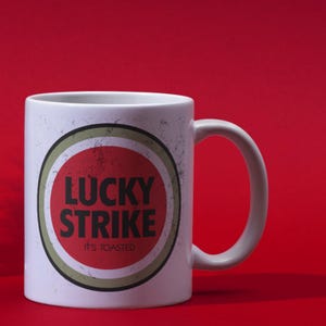 lucky strike mug