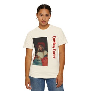 Maglietta Cowboy Carter Western, stile vintage, maglietta del tour di Beyoncé | Merchandising del concerto, regalo per fan di Beyoncé | Unisex