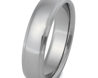 Titanium Wedding Band - Custom Ring - n20