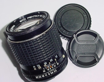 Pentax 135mm F/3.5 SMC Pentax-M Manual Focus Lens PK Mount
