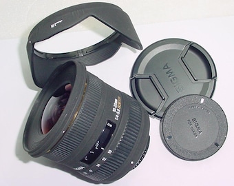 Sigma 10-20mm F/4-5.6 DC hsm EX Wide Angle Zoom Lens For Nikon AF Mount