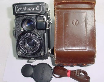 Yashica-E YE 120 Film 6x6 Medium Format Camera with Yashinon 80/3.5 Lens