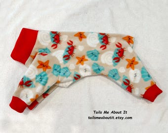 Beach Day Anti-Pill PLUSH Fleece Dog Pajama