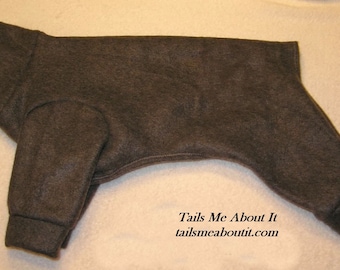 PLUSH Solid Color Fleece Pajama - Basic Neck