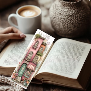 Whimsical Bookshop Printable Bookmarks – 12 Charming Bookstore Designs | Instant Download PDF & PNG image 15