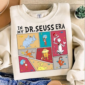 In meinem Dr. Seuss Era svg, Dr. Seuss Day svg, Retro In meinem Reading Era Tournee svg, Lesen über Amerika svg, Liebeskatze im Hut, Dr. Seuss Lehrer