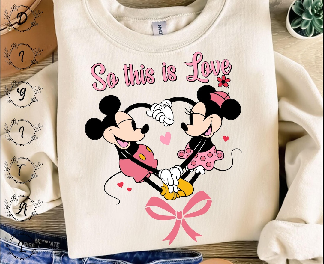 Así es el amor Pareja de ratones Svg, Pareja de ratones enamorada Svg ...