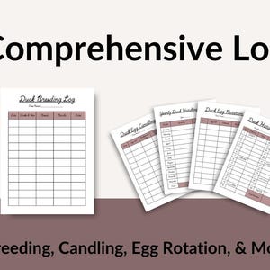 Duck Hatching Calendar.pdf Duck Hatching and Incubation Log | Incubation Calendar | Homestead ...