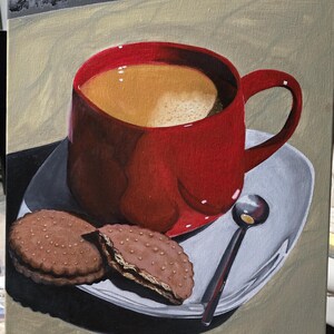 Oil painting on canvas