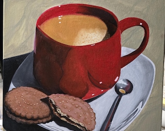 Oil painting on canvas