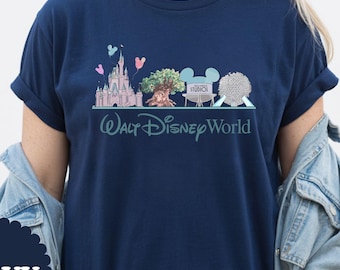 Walt Disneyworld Shirt, Retro Walt Disney Vacation T-Shirt, Magic Kingdom Shirt, Disney Epcot world Tour Shirt, Disneyland Epcot Trip Tee