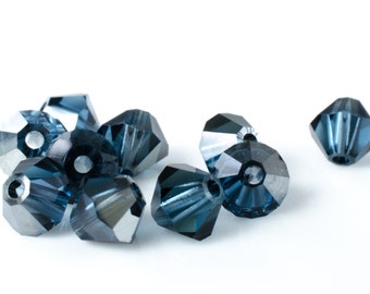 Montana Satin Bicone Crystal Beads