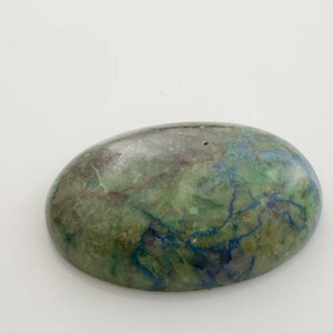 Gemstone Cabochon. Azurite Cabochon. Azurite Oval. Oval Cabochon. Azurite Gemstone 画像 4