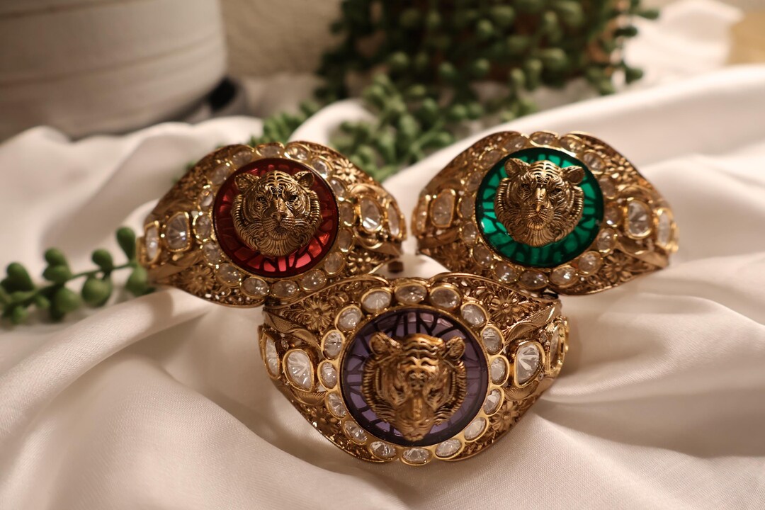 Tiger Head Bracelet