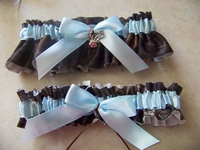 Mossy Oak Camo Bridal Bride Garter SET PLUS SIZE Camouflage Etsy