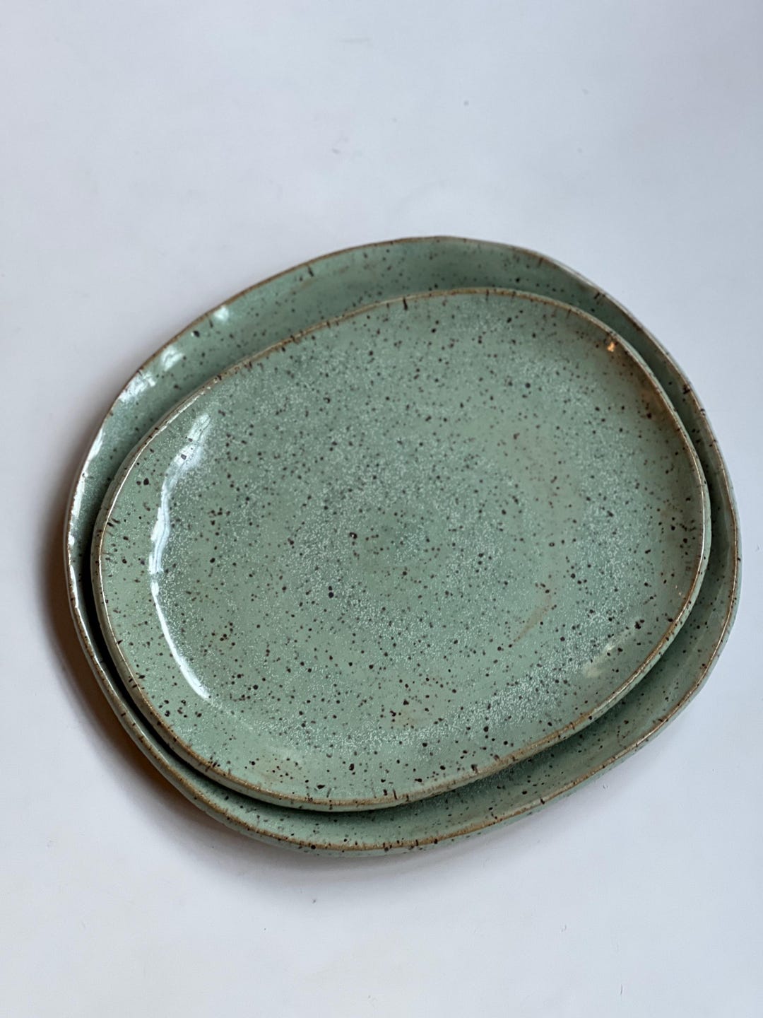 Handmade Ceramic Serving Plate Set - Etsy