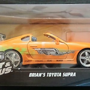 Fast And Furious Die Cast Car...Brian&#39;s Toyota Supra NIB.